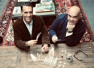 (L to R): The Bubble Collection co-founders Gregory Cole and Michael Perris.