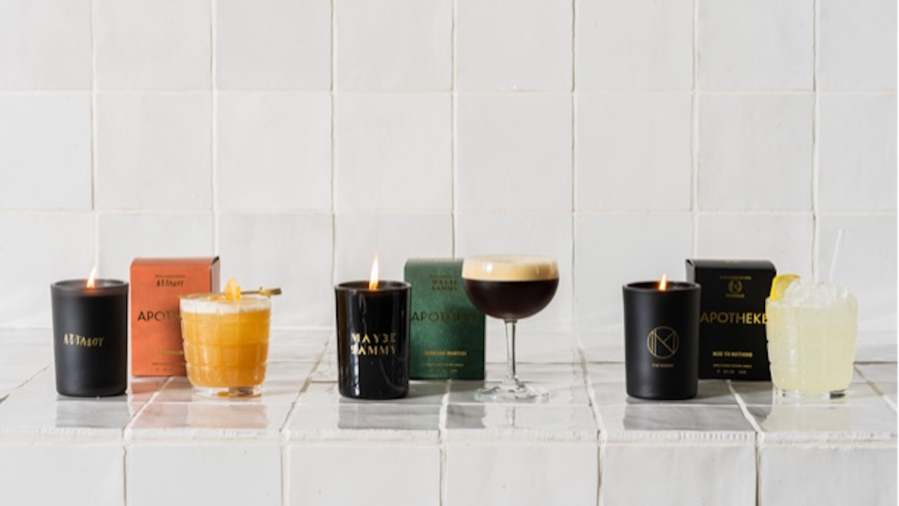 Apotheke Collabs with Bars on Cocktail Candle Collection | Perfumer & Flavorist