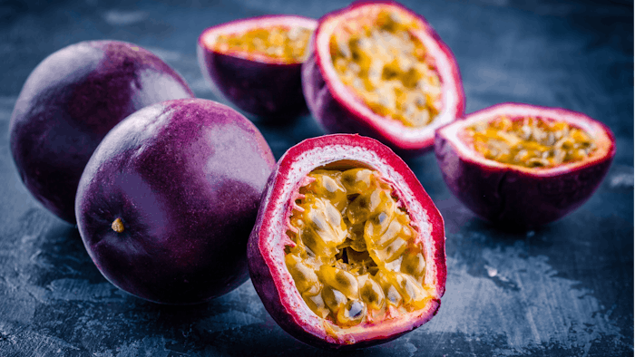 Monin chose passion fruit due to its versatility, relaxing and tropical properties, bright color and tart flavor.