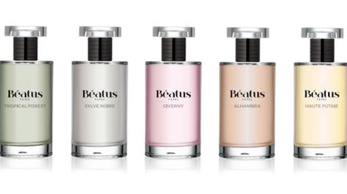 The Béatus line was formulated by perfumers from Symrise.