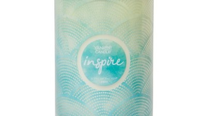 Yankee Candle Inspire is an energizing citrus, greens and sea breeze fragrance made from lemon and orange essential oils.