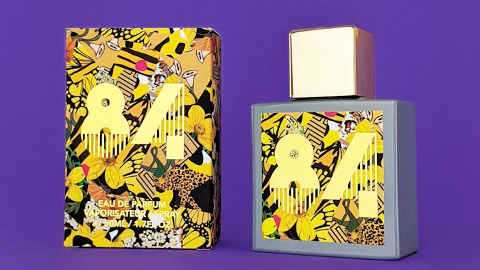 OSM 84 offers notes including black pepper, neroli, jasmine, hay, smoke, leather, patchouli, vetiver, dark woods.
