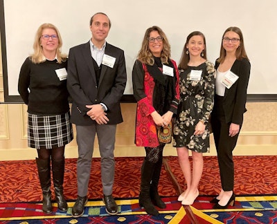 (L to R): WFFC event speakers included Kari Arienti (Quintessence Inc.), Matthew Amato (Symrise NA), Lisa D. Carrocia (Robertet), Theresa Bartone Griffith (Vita Coco Company) and Cynthia Esposito (ADM).