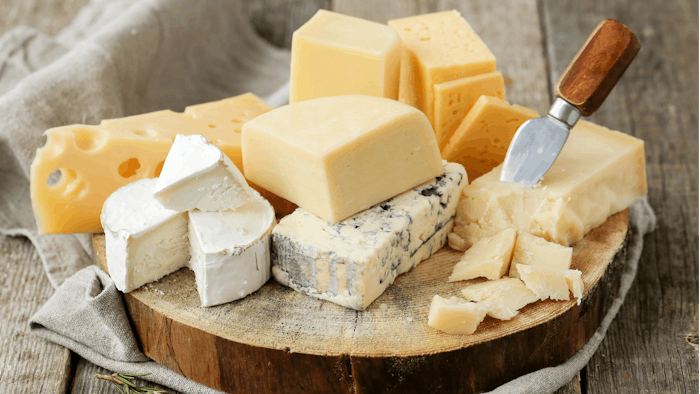 The introduction of several flavored cheese products helps drive the global cheese market.