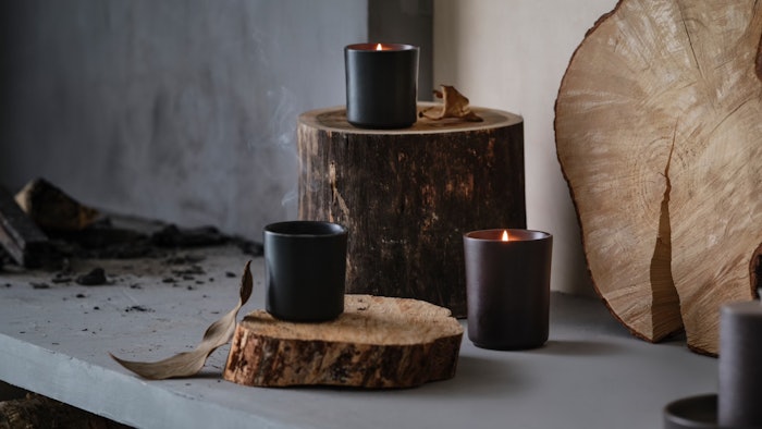 The candles in Ikea's home fragrance collection are inspired by seasonal scents.
