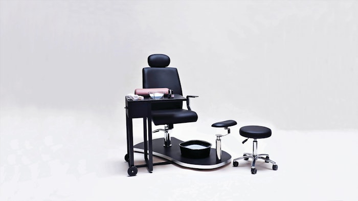 Belava Pedi Rock Pedicure Chair; courtesy of brand.