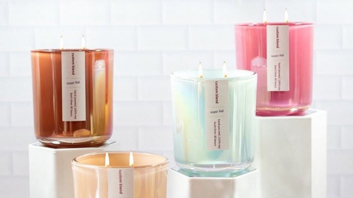 All of Scent Lab’s candles are customizable, hand poured and non-toxic.
