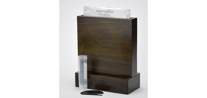 thermaBliss Wooden Paraffin Heating Chamber; courtesy of brand.