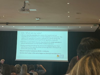 Outgoing EFEO president Elisabeth Vossen highlights current asks of EFEO to CSS regarding the EU Green Deal.