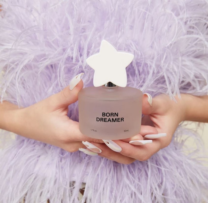 Created in partnership with Robertet, Born Dreamer features notes of citrus, pear and jasmine.