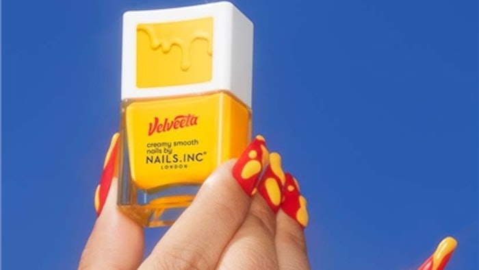 The cheese scent from the nail duo collab appears when nails are fully dry.