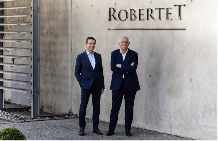 L to R: Robertet named Jérôme Bruhat as CEO and Philippe Maubert as the non-executive chairman of the board of directors.