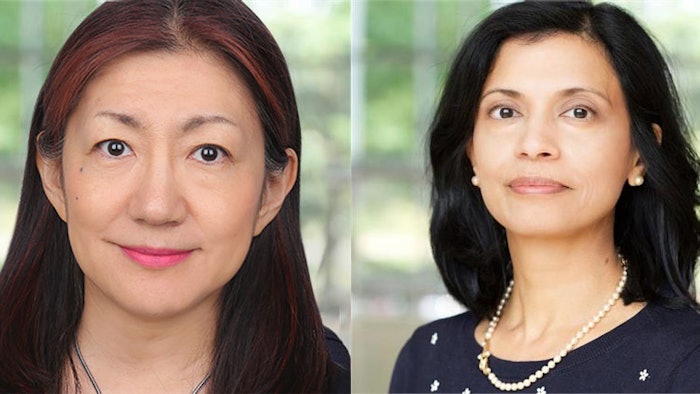 Firmenich announces the appointments of Yukiko Ando Ovesen (L) and Usha Manduru (R) as master flavorists.