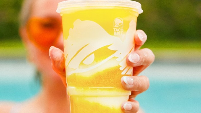 Mango Whip Freeze from Taco Bell