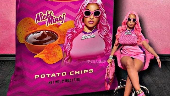 Nicki Minaj rap snacks