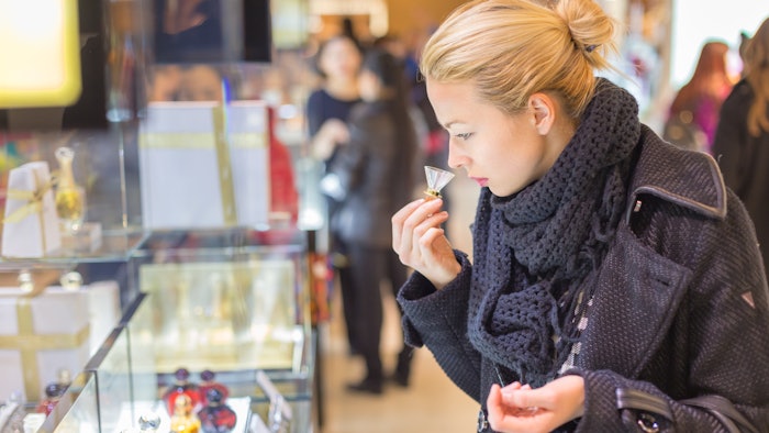 Eau de parfum, under product type, is likely to witness sales of close to $25.7 billion by 2032
