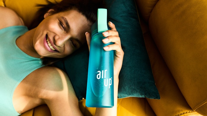 Co-founder, Lena Jüngst, shared, 'The idea for air up was first formed in 2016 by myself and another air up founder, Tim Jäger. We were working on our bachelor thesis, 'Neuroscience meets Design,' analyzing one of the greatest social challenges of our time: unhealthy nutrition.'
