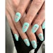 Vintage Rose nail look as part of the Batsheva NYFW show, nails by Holly Falcone