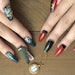 Peter Pan-inspired nails from September/October 2022 Cover Contest winner Cathy Torres.