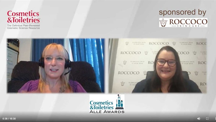 Judges commented, '“I am a big fan of these oil-based cleanser formulations based on sucrose esters and this is no exception! ...'