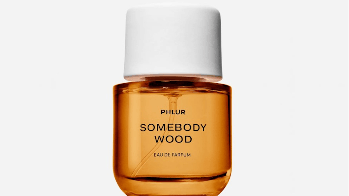 Somebody Wood offers notes of bergamot, lemon, jasmine, saffron, cyclamen, sandalwood, vanilla, musk, amber, moss and cedarwood.