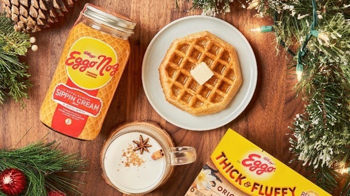 Eggo Nog Appalachian Sippin' Cream offers notes of rum liqueur, cinnamon and nutmeg.