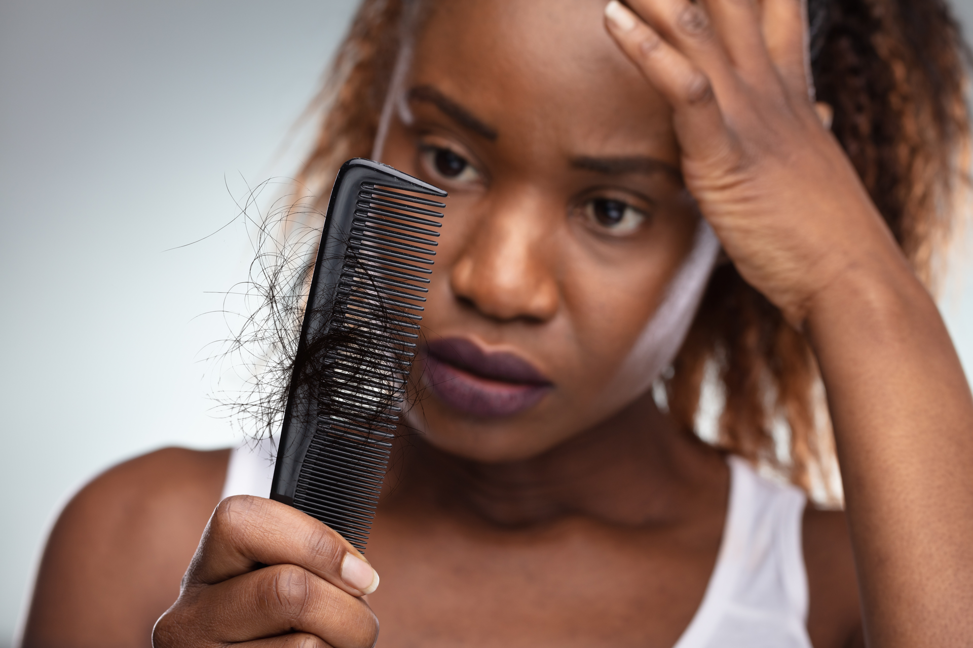 See how to combat hair shedding in your clients with tips from Ashley Brown, a Sam Villa ambassador.