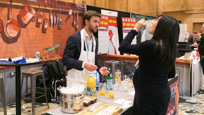 Sip, smell and experience the latest the flavor industry has to offer on the expo hall floor!