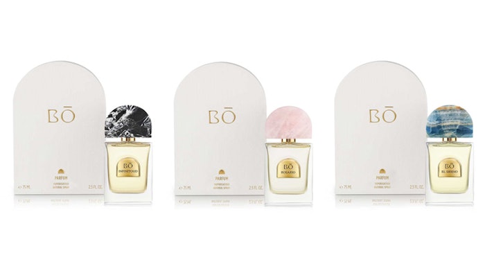 The collection includes three gender-neutral fragrances: Infinitoud, El Sireno, and Rosario.