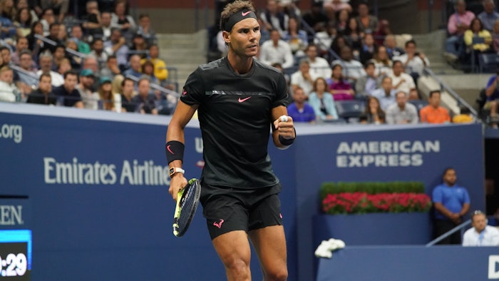 Rafael Nadal's fragrance collection is called In All Intimacy and features three scents.