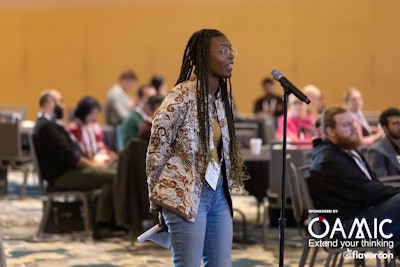 Flavorcon attendees weren't shy making their way to the microphones to pick the brains of speakers.
