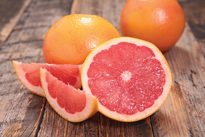 Grapefruit oil, which contains approximately 0.2% nootkatone, is obtained as a by-product of grapefruit juice processing.