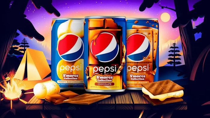 Pepsi's S'more Collection offers three different soda flavors, including Toasty Marshmallow, Graham Cracker and Chocolate.