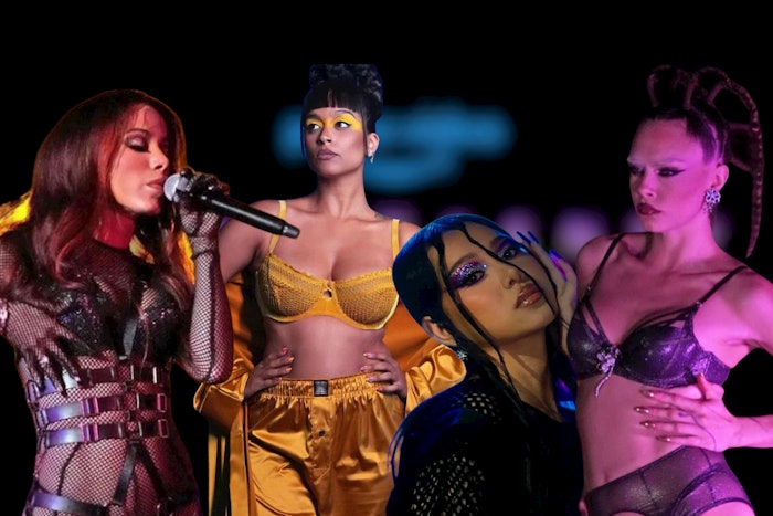 Nail artist Master Weenay crafted sultry nail looks for Rihanna's Savage x Fenty Vol. 4 Show