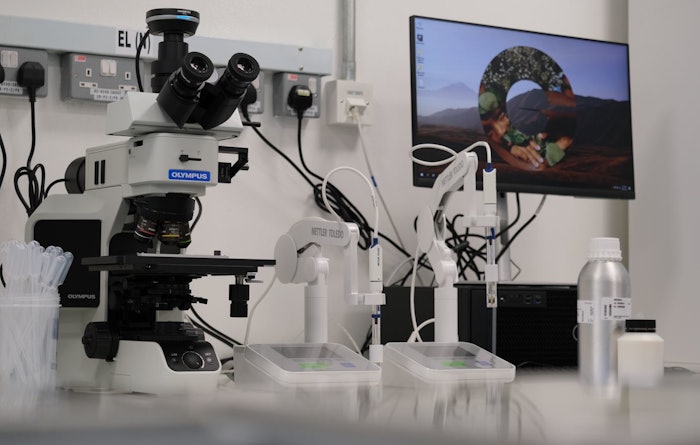 Givaudan's center is designed to offer all of the company's encapsulation capabilities including research, creation with dedicated perfumers on-site, production, and industrialization capabilities with a scale-up lab.