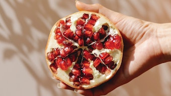 Pomegranate flavors have surged in popularity in recent years and many of them incorporate a few fantasy components. Levels of 30 ppm of 6-methyl-5-hepten-2-one help enhance authenticity.