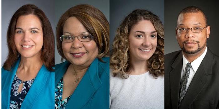 L to R: Korie Traver (chief operating officer), Wanda Stokes (vice president, Human Resources & Operations), Elizabeth Sullivan (manager, Public Affairs) and Eric Perkins (manager, Facilities and Operations).