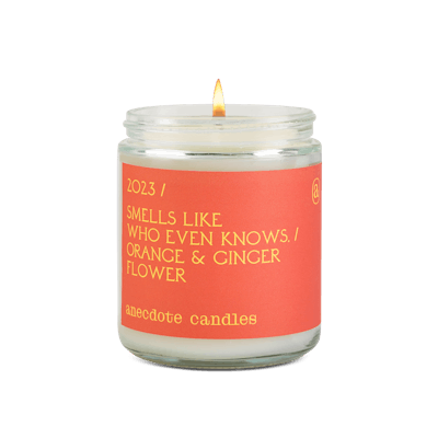 This year's candle features zesty orange and lemon with the depth of ginger flower and gilded amber.