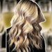 Champagne beige hair color is trending! Get a breakdown for the look.