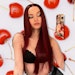 Celebrity hair stylist Jacob Rozenberg created Dove Cameron's new cherry red hair color. Get his how-to.