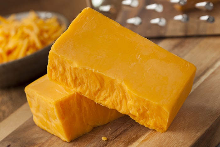 IFF's ingredient solution Choozit Vintage uses cheese cultures to address cheddar flavor and texture consistency.