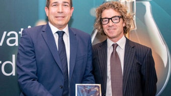 Eric Alvarez, Senior Business Development Manager, Geno (left) and William Beacham, Deputy Editor, ICIS (right)