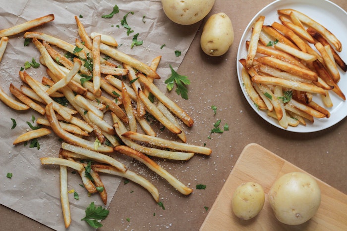 Much higher levels of trans-2-nonenal, even up to 100 ppm, work well in roasted and fried potato flavors.