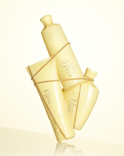 Oribe has added the Hair Alchemy Strengthening Masque to its Hair Alchemy Collection.