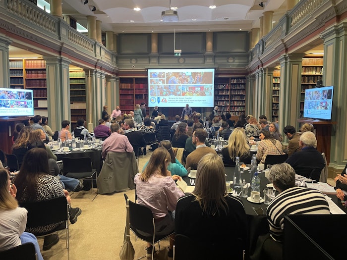 The intimate event was held at the Royal Society Of Chemistry in London, hosted by the British Society of Flavourists, the British Society of Perfumers and the Society of Cosmetic Scientists.