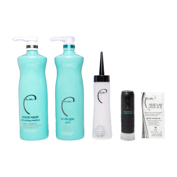 Malibu C Head Lab Photo Room