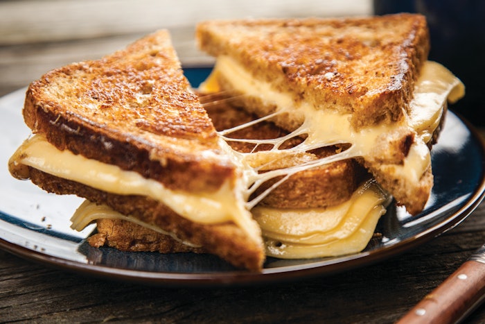 For flavor profiles that are specifically designed to replicate toasted cheese the level of tetramethyl pyrazine needs to be increased to around 100 ppm.