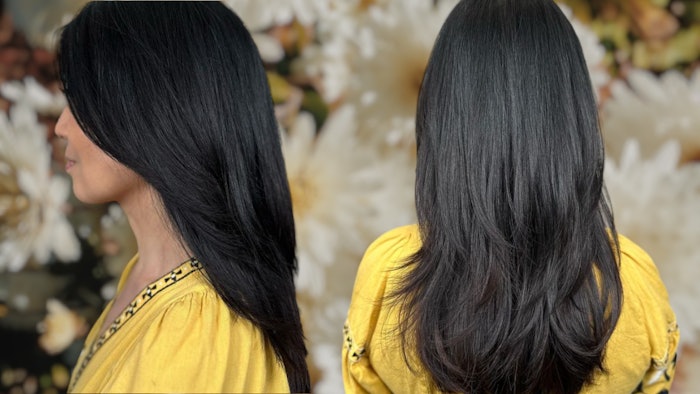 Ming-Na Wen celebrated International Women's Day with a hair refresh by Chaz Dean. Learn how he created the look with a tutorial.