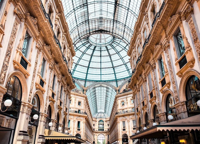 The collection was created in-house by the company's perfumers and inspired by five representative cities of the Bel Paese one of which being Milan.