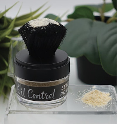 This plant-based setting powder blends into the skin for a translucent finish without the ashiness (and problematic associations) of talc.
